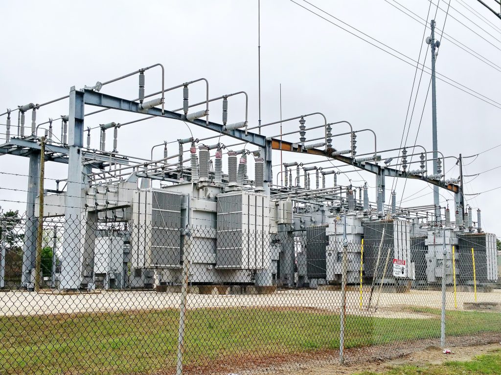 electrical substation layout